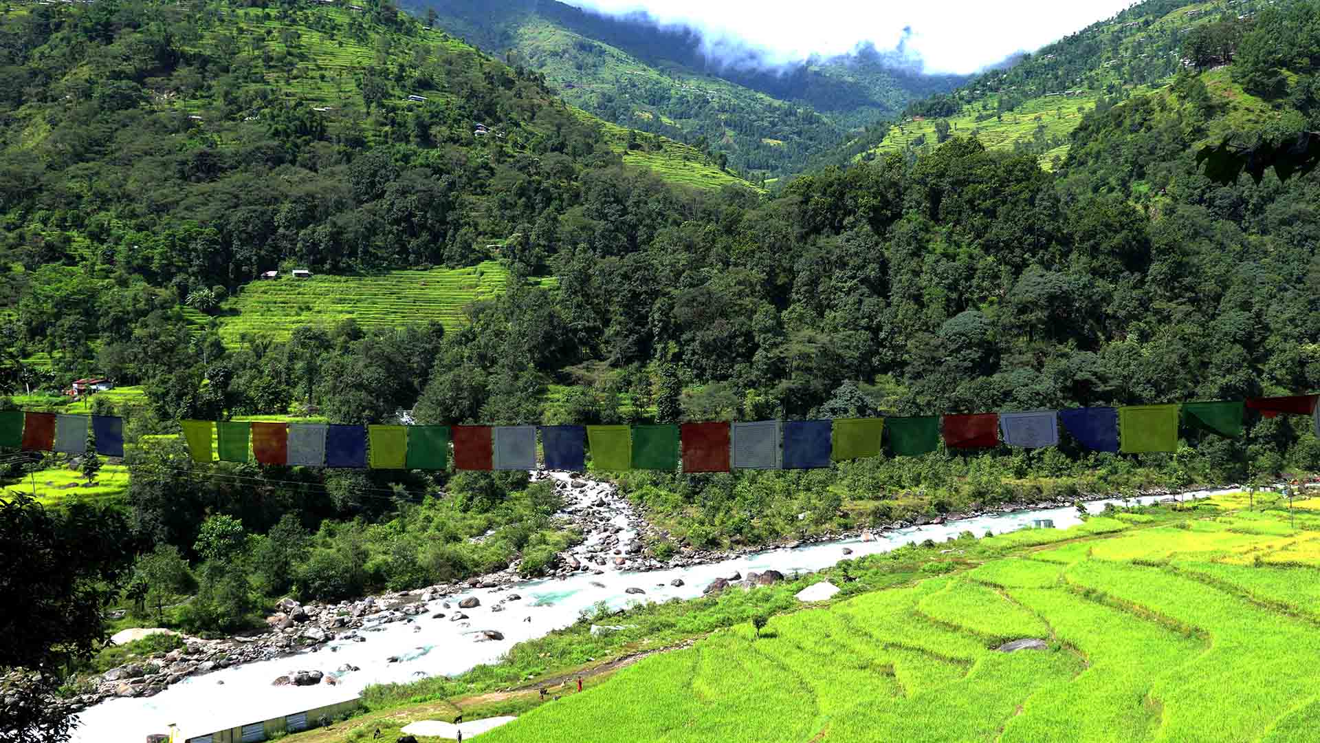 Tadi River flowing near Dupcheshwor Mahadev Temple