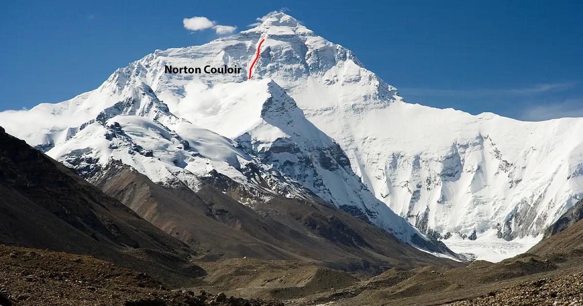 north face of mount everest