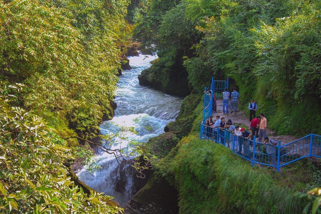 Devi's Fall waterfall Pokhara Nepal