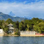 Phewa Lake view in Lakeside Pokhara